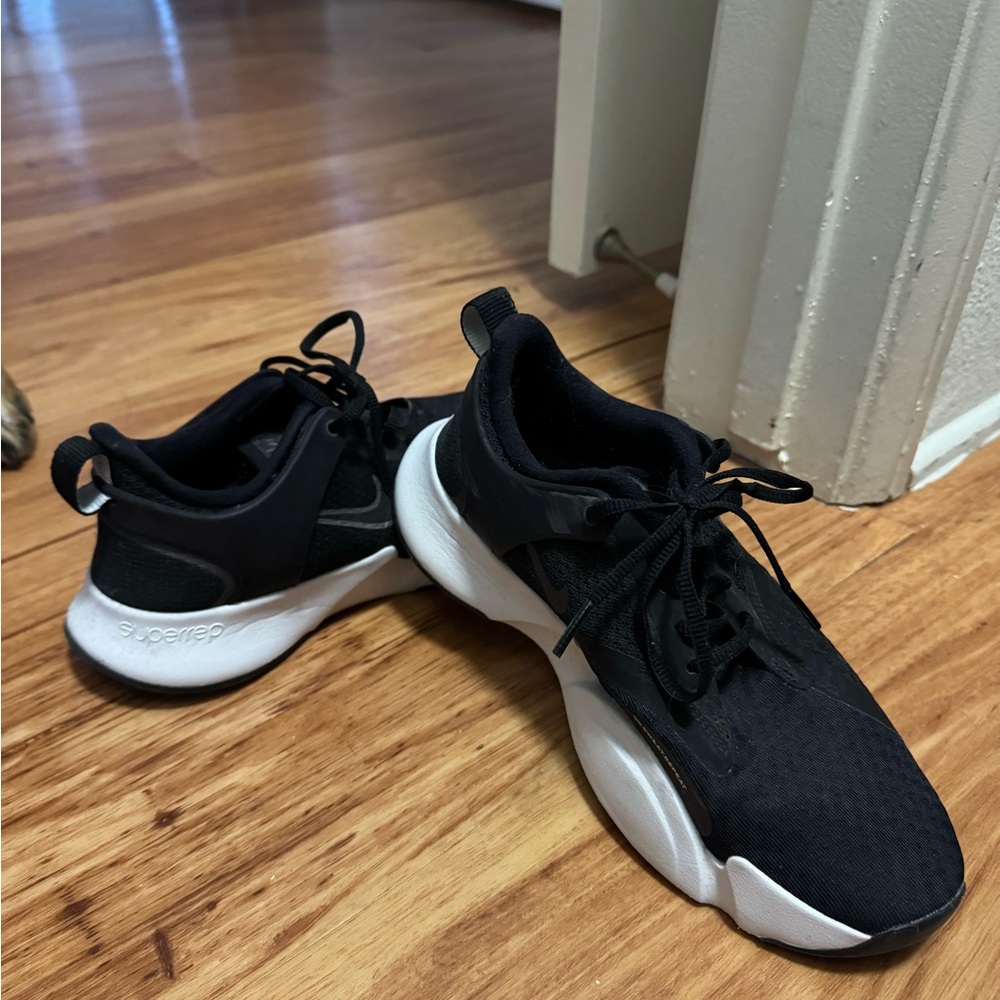 Black and White Athletic Sneakers